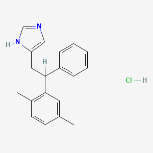 4-(2-(2,5-Dimethylphenyl)-2-phenylethyl)-1H-imidazole monohydrochloride