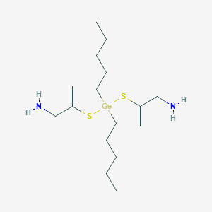 2,2'-((Dipentylgermylene)dithio)bis(1-propylamine)