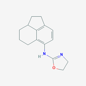 molecular formula C15H18N2O B012738 6,7,8,8a-Tetrahydro-N-(2-oxazolin-2-yl)-5-acenaphthenamine CAS No. 102585-20-6
