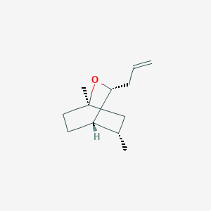 2-Oxabicyclo(2.2.2)octane, 1,5-dimethyl-3-(2-propenyl)-