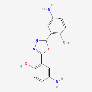 1,3,4-Oxadiazole, 2,5-bis(5-amino-2-hydroxyphenyl)-