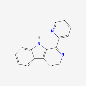 3H-Pyrido(3,4-b)indole, 4,9-dihydro-1-(2-pyridinyl)-