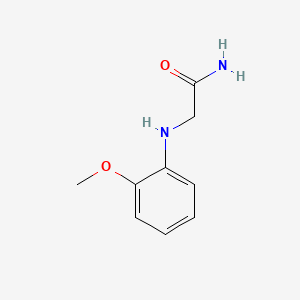 Acetamide, 2-((2-methoxyphenyl)amino)-