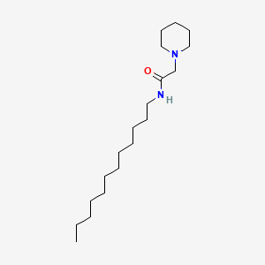 1-Piperidineacetamide, N-dodecyl-