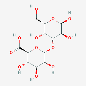 3-O-(Glucopyranosyluronic acid)galactopyranose