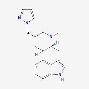 (5R,8S,10R)-6-Methyl-8-((1H-pyrazol-1-yl)methyl)ergoline