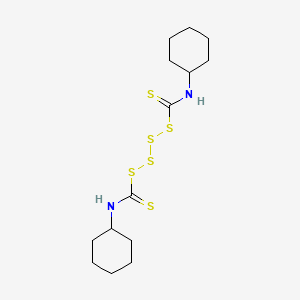 N(1),N(4)-Dicyclohexyl-1,4-tetrasulfanedicarbothioamide