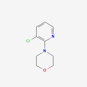 molecular formula C9H11ClN2O B1273859 4-(3-氯吡啶-2-基)吗啉 CAS No. 54231-36-6