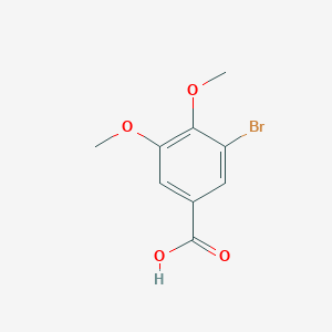 molecular formula C9H9BrO4 B1273865 3-溴-4,5-二甲氧基苯甲酸 CAS No. 20731-48-0