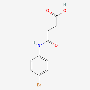 B1273893 4-[(4-Bromophenyl)amino]-4-oxobutanoic acid CAS No. 25589-41-7