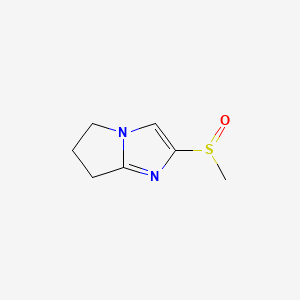 6,7-Dihydro-2-(methylsulfinyl)-5H-pyrrolo(1,2-a)imidazole