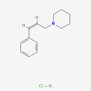 N-Cinnamylpiperidine hydrochloride, (Z)-