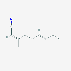 (2Z,6E)-3,7-Dimethyl-2,6-nonadienenitrile