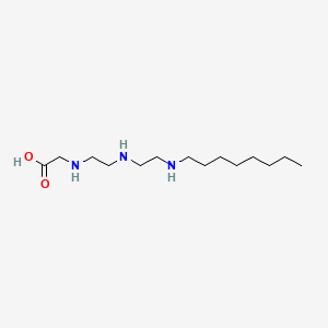 N-(2-((2-Octylaminoethyl)amino)ethyl)glycine