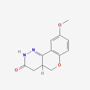 4a,5-Dihydro-9-methoxy-2H-(1)benzopyrano(4,3-c)pyridazin-3(4H)-one