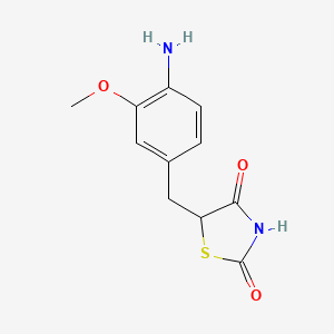 5-(4-Amino-3-methoxybenzyl)-2,4-thiazolidinedione