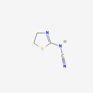 molecular formula C4H5N3S B1274029 2-氰亚氨基-1,3-噻唑烷 CAS No. 26364-65-8
