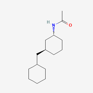 N-Acetyl-(E)-3-cyclohexylmethylcyclohexylamine