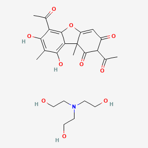 molecular formula C24H31NO10 B12741134 Einecs 259-738-9 CAS No. 55648-03-8