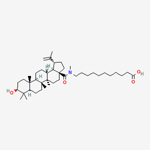 N-(3beta-Hydroxylup-20(29)-en-28-oyl)-N-methyl-11-aminoundecanoic acid