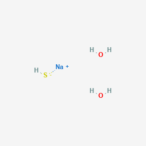 molecular formula H5NaO2S B12741273 Sodium bisulfide dihydrate CAS No. 12135-05-6