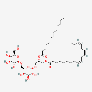 molecular formula C47H82O15 B12741317 Ccris 8000 CAS No. 134276-77-0