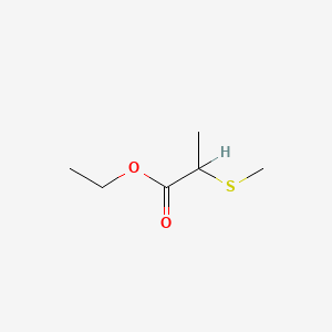 molecular formula C6H12O2S B1274134 2-(甲硫基)丙酸乙酯 CAS No. 40800-76-8