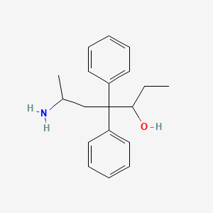 molecular formula C19H25NO B12741434 Dinormethadol CAS No. 51230-44-5