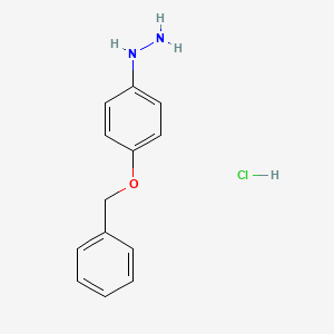 B1274144 4-Benzyloxyphenylhydrazine hydrochloride CAS No. 52068-30-1