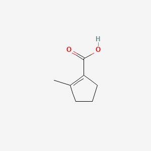 molecular formula C7H10O2 B1274157 Acide 2-méthylcyclopentène-1-carboxylique CAS No. 67209-77-2