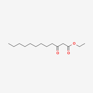 molecular formula C14H26O3 B1274158 Ethyl 3-oxododecanoate CAS No. 67342-99-8
