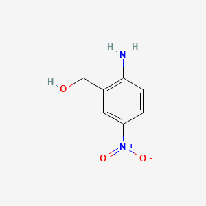 molecular formula C7H8N2O3 B1274163 2-Amino-5-nitrobenzyl alcohol CAS No. 77242-30-9