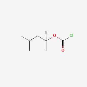 molecular formula C7H13ClO2 B1274169 1,3-二甲基丁基氯甲酸酯 CAS No. 84000-72-6