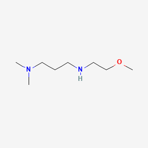 molecular formula C8H20N2O B1274170 N'-(2-甲氧基乙基)-N,N-二甲基丙烷-1,3-二胺 CAS No. 84176-68-1