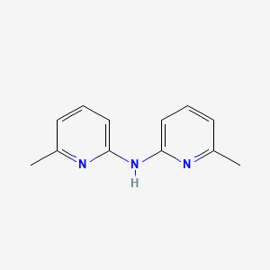 molecular formula C12H13N3 B1274179 6-甲基-N-(6-甲基-2-吡啶基)吡啶-2-胺 CAS No. 85895-80-3