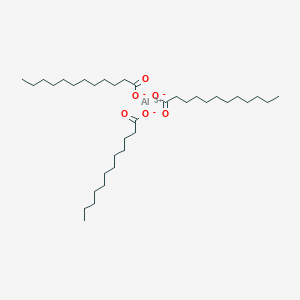 molecular formula C36H69AlO6 B12741893 Aluminum laurate CAS No. 7230-93-5