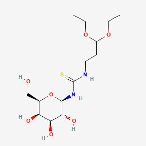 N-(3,3-Diethoxypropyl)-N'-beta-galactopyranosylthiourea