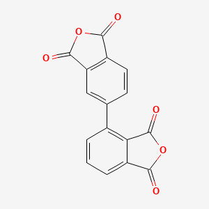 molecular formula C16H6O6 B1274265 [4,5'-Biisobenzofuran]-1,1',3,3'-tetrone CAS No. 36978-41-3
