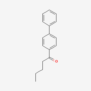 1-Pentanone, 1-[1,1'-biphenyl]-4-yl-