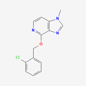 molecular formula C14H12ClN3O B1274273 巴马芦唑 CAS No. 87034-87-5