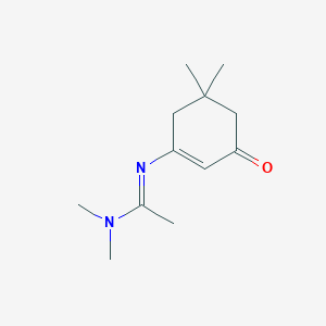 N,N-Dimethyl-N'-(5,5-dimethyl-3-oxo-1-cyclohexen-1-yl)ethanimidamide