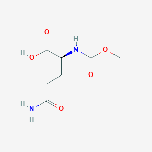 alphaN-Methoxycarbonyl-L-glutamine