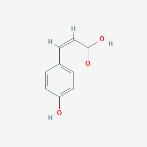 molecular formula C₉H₈O₃ B127431 顺式-对香豆酸 CAS No. 4501-31-9
