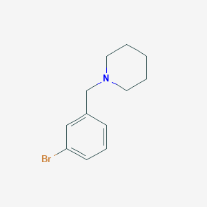 molecular formula C12H16BrN B1274328 1-(3-Bromobenzyl)piperidine CAS No. 59507-40-3