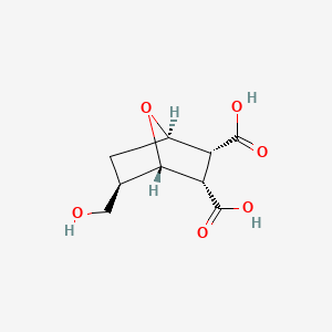 (2-exo,3-exo,5-endo)-5-(Hydroxymethyl)-7-oxabicyclo(2.2.1)heptane-2,3-dicarboxylic acid