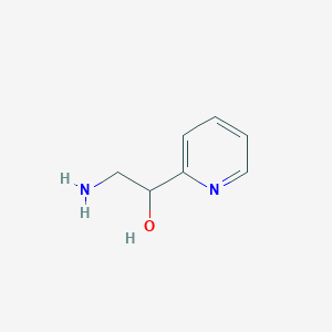 B1274348 2-Amino-1-(pyridin-2-yl)ethanol CAS No. 89943-14-6