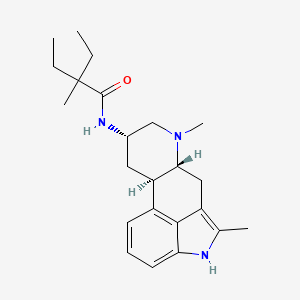 N-((8a)-2,6-Dimethylergolin-8-yl)-2-ethyl-2-methylbutanamide