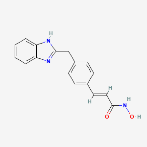 molecular formula C17H15N3O2 B12743631 Kta45JU2EP CAS No. 731844-52-3