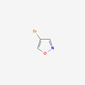 molecular formula C3H2BrNO B1274380 4-Bromoisoxazole CAS No. 97925-43-4