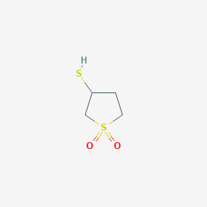 molecular formula C4H8O2S2 B1274402 四氢噻吩-3-硫醇 1,1-二氧化物 CAS No. 52513-18-5